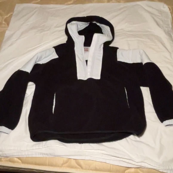 FP Movement Lead The Pack Pullover (Free People Sherpa Fleece Quarterzip) - Picture 6 of 6